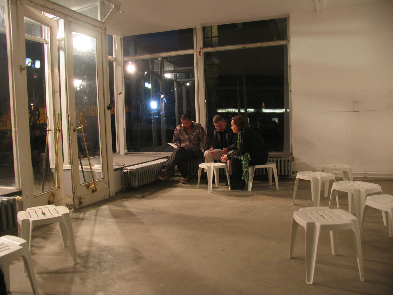 Photographic documentation of RYLLEGA Berlin (Volksbühne Berlin, 16 September 2008)
